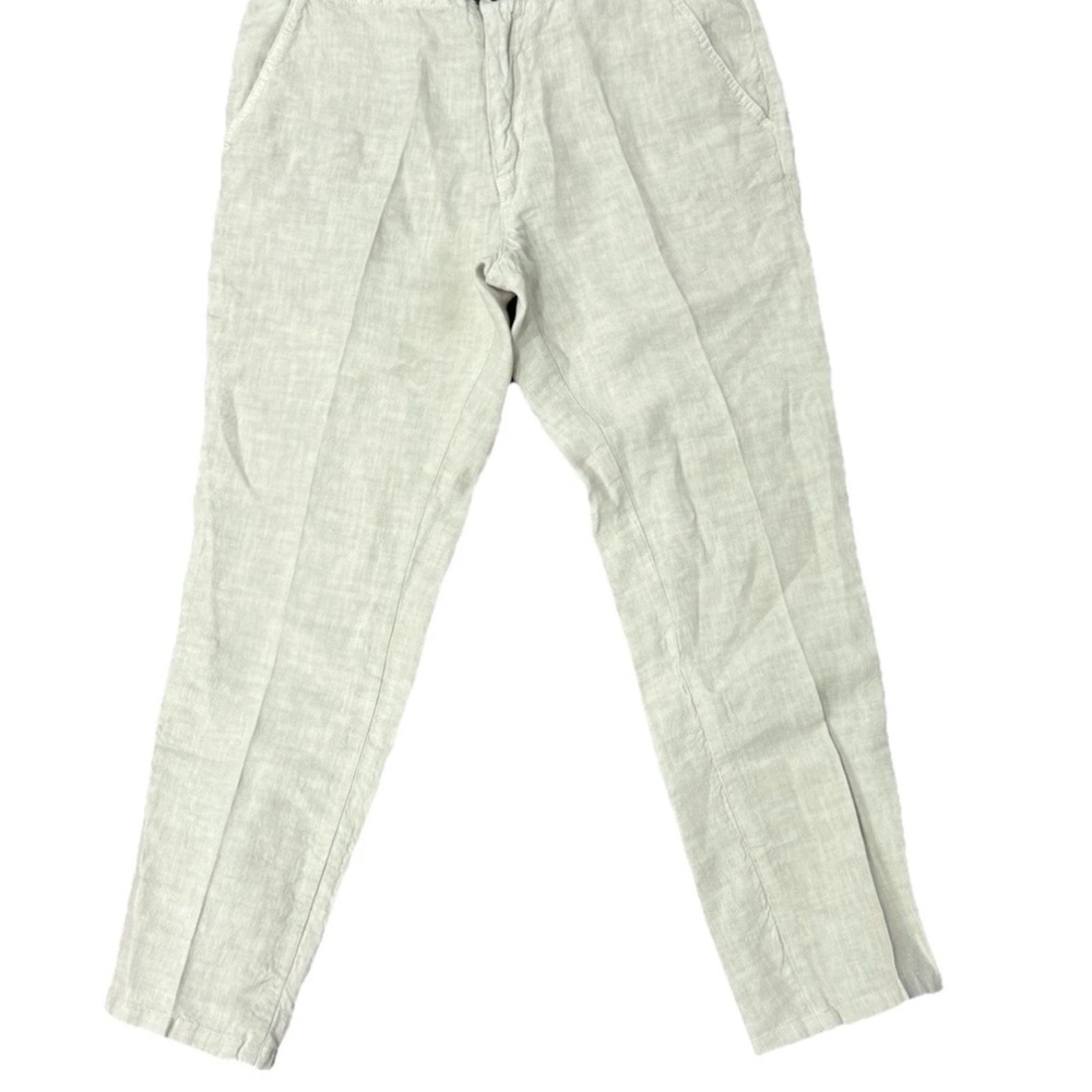 Men's Luca Faloni Lipiri Linen Trousers UK 30
